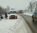 В Чернском районе водитель грузовика устроила массовое ДТП