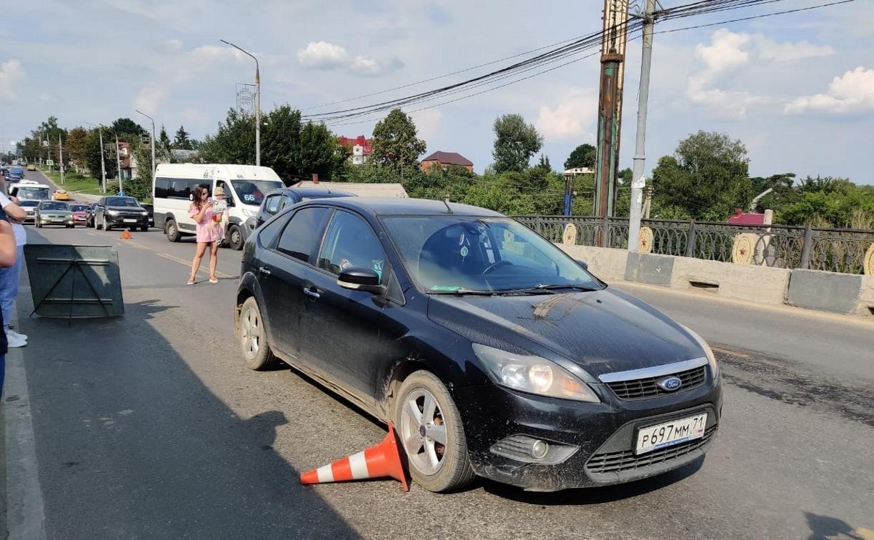 ДТП на Московском путепроводе: туляк разыскивает очевидцев