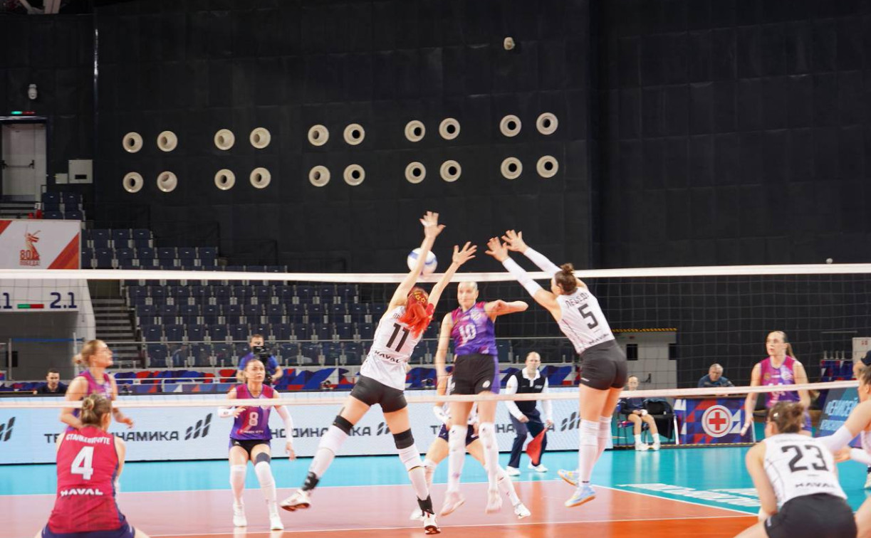 Волейболистки «Тулицы» «всухую» обыграли «Енисей»