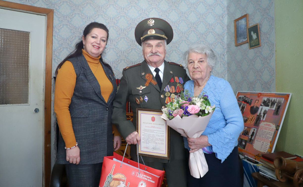 Тульская семья Зиновкиных отметила 50-летие совместной жизни