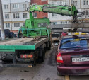 В Туле за сутки эвакуировали 23 припаркованных с нарушениями автомобиля
