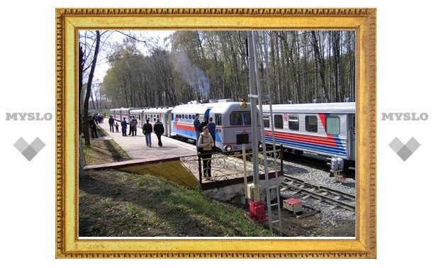 Детская железная дорога привезет пассажиров на День города