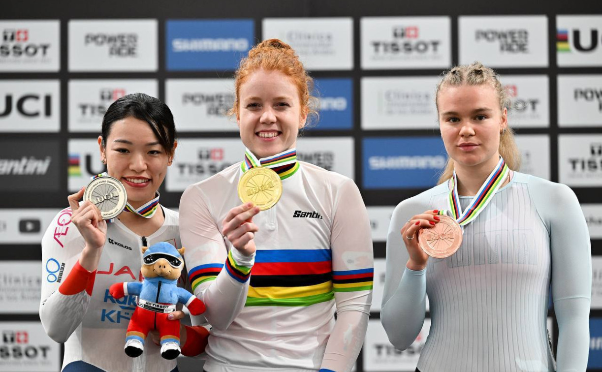 Гонщица команды «Марафон-Тула» выиграла медаль чемпионата мира по велотреку 
