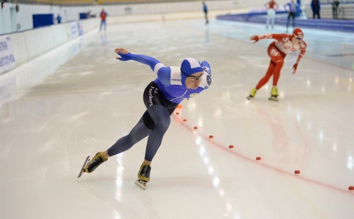 Туляк занял второе место на соревнованиях по конькобежному спорту