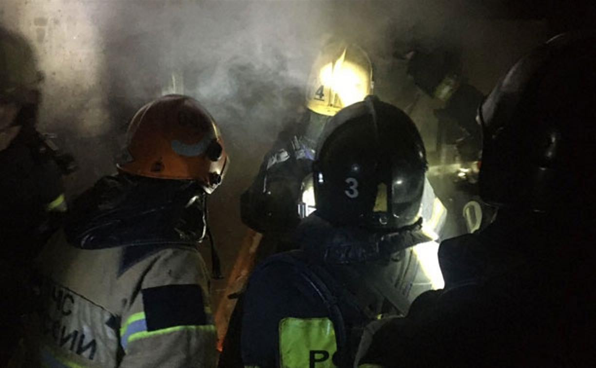 В Мясново в многоквартирном доме произошел пожар