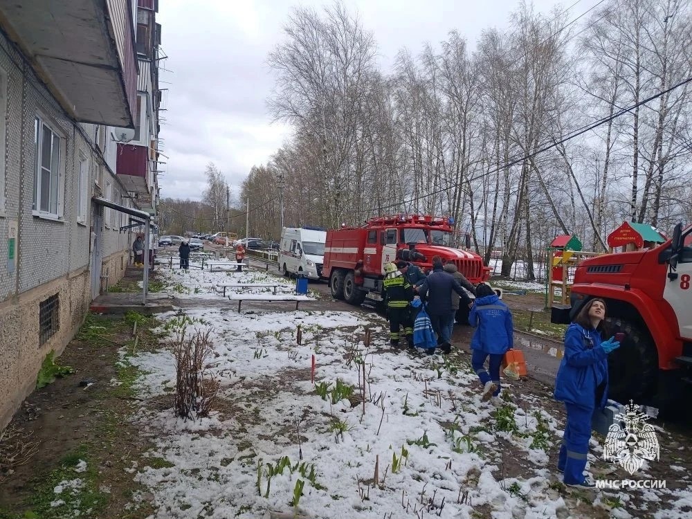 В Ясногорском районе при пожаре в квартире пострадала 96-летняя женщина