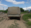 В Туле на ядовитой свалке в Заречье поймали водителя груженной мусором «Газели»