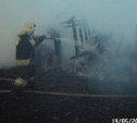 На пожаре в Куркинском районе погиб один человек