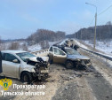 На въезде в Тулу со стороны Ясной Поляны восстановили движение после массового утреннего ДТП