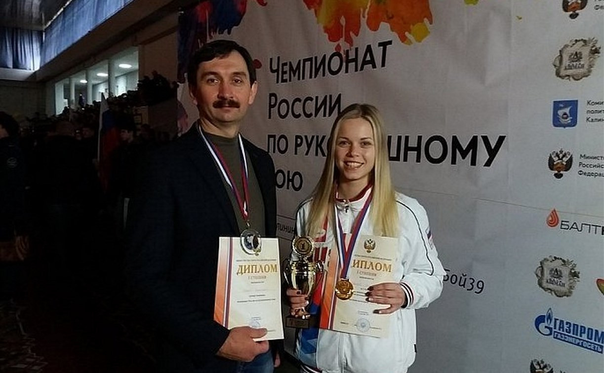 Тулячка Инна Жданова в третий раз стала чемпионкой Европы по рукопашному бою