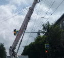 В Туле на пересечении улиц Болдина и З. Космодемьянской светофор настроили по-новому
