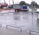 Столкновение двух грузовых ГАЗелей в Малахово попало на камеру видеонаблюдения