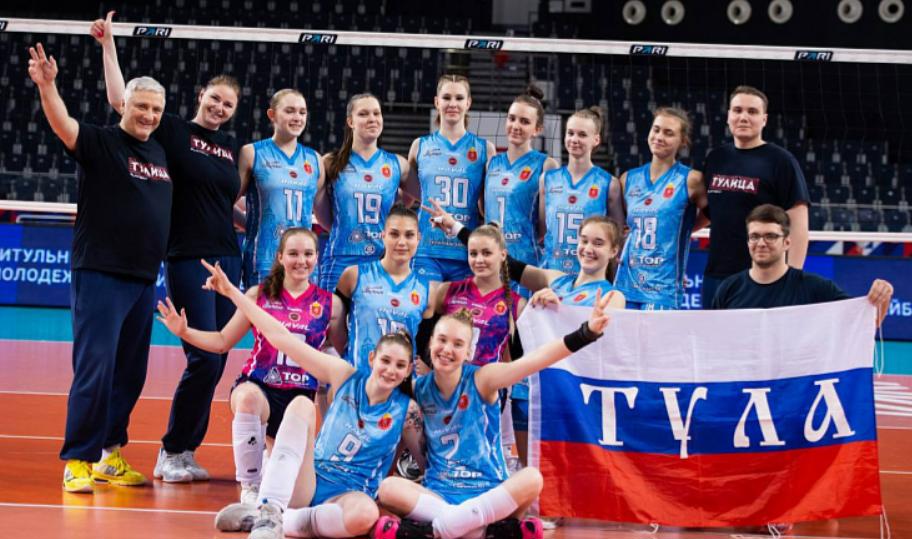 «Тулица-2» завершила сезон Молодежной лиги по волейболу