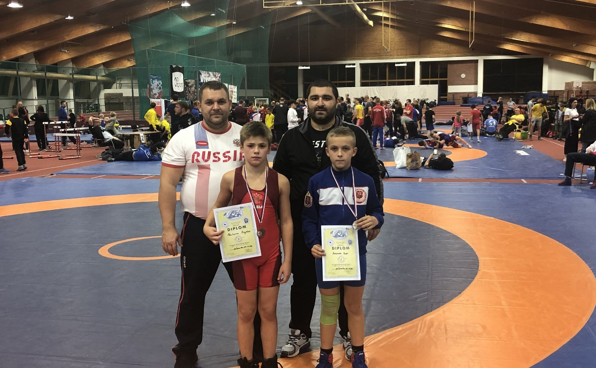 Ребята из спортшколы «Олимп» стали призерами турнира Prague Wrestling Open - 2019
