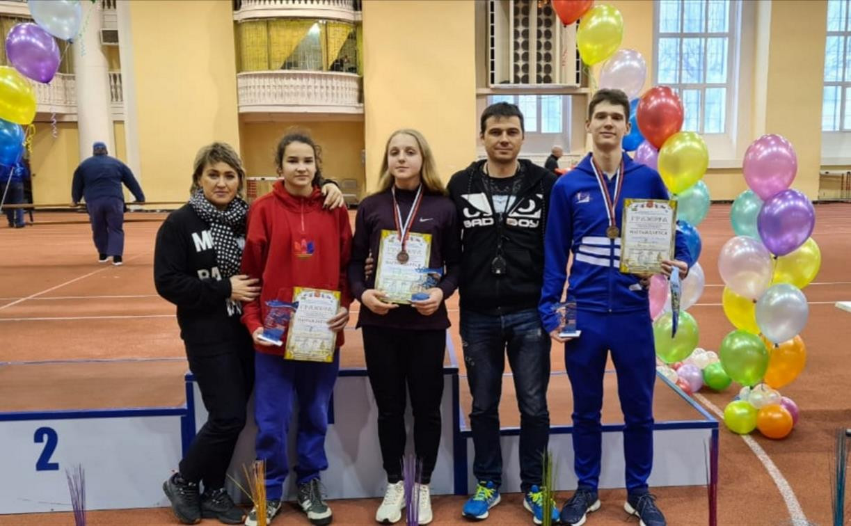 Тульские спортсмены завоевали три медали на Кубке академии легкой атлетики