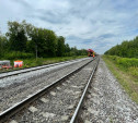 Ремонтные работы на месте крушения поезда в Узловском районе завершены 