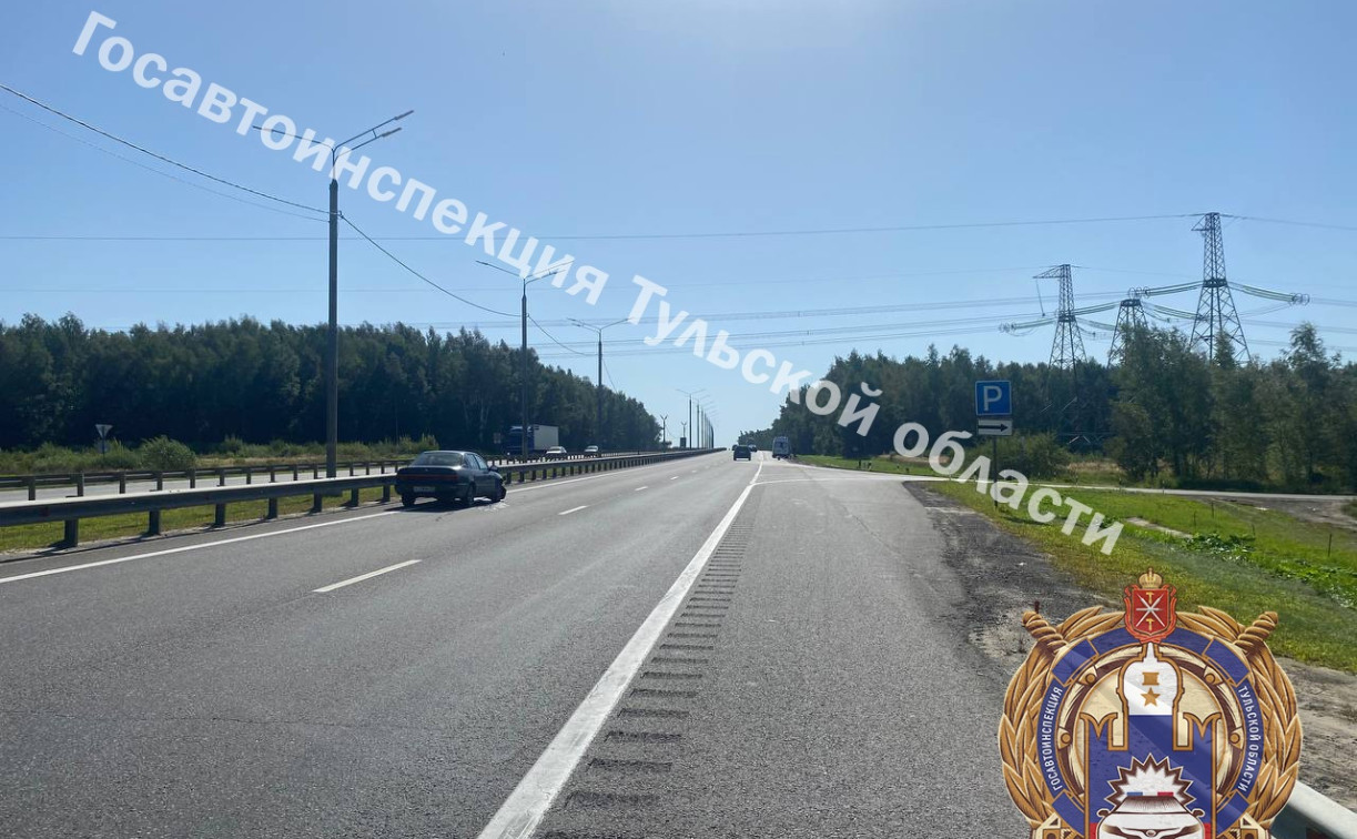 В Заокском районе автоледи на Toyota протаранила Volkswagen