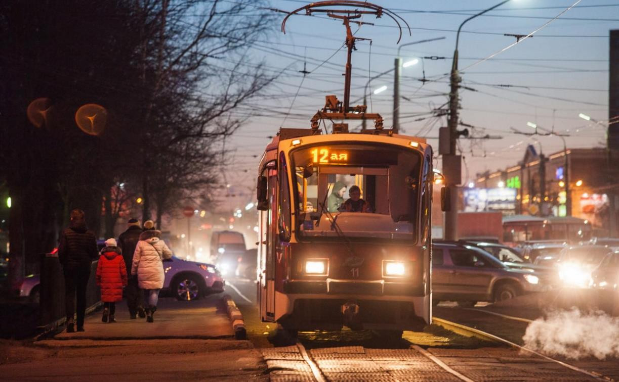 В Туле на проспекте Ленина по вечерам трамваи будут ходить по измененной схеме