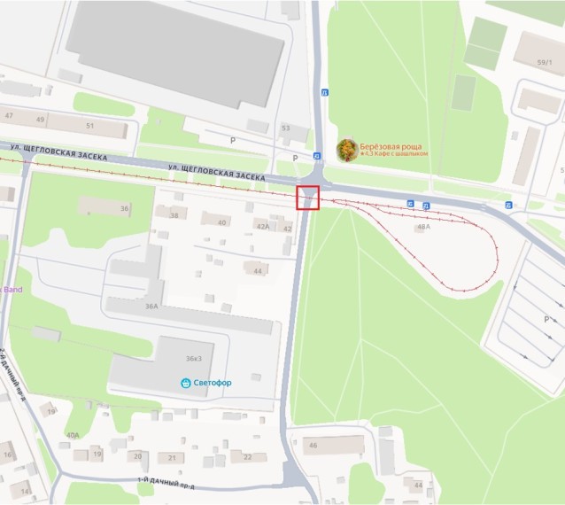 В Туле закроют переезд в районе дома № 42 по ул. Щегловская Засека