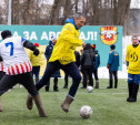 В Туле фанаты спорта сыграли в футбол в валенках: фоторепортаж