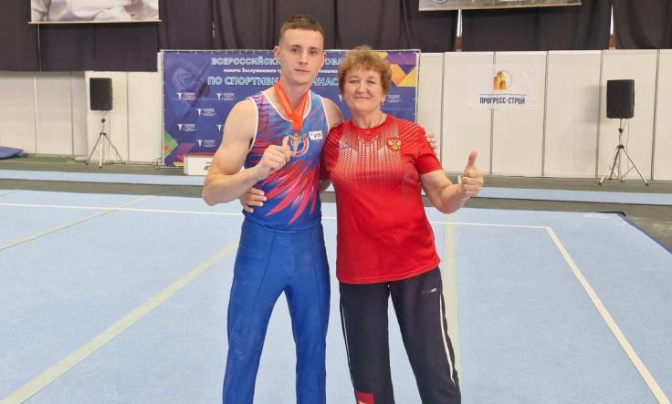 Туляк завоевал бронзу на Всероссийских соревнованиях по спортивной гимнастике