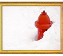 В Туле пожарные гидранты заваливают снегом
