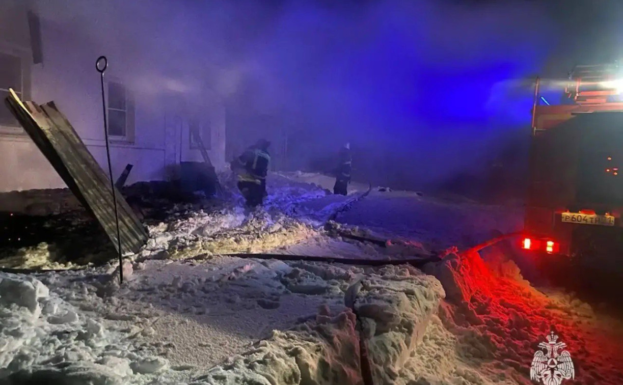 В Туле при пожаре погиб 41-летний мужчина