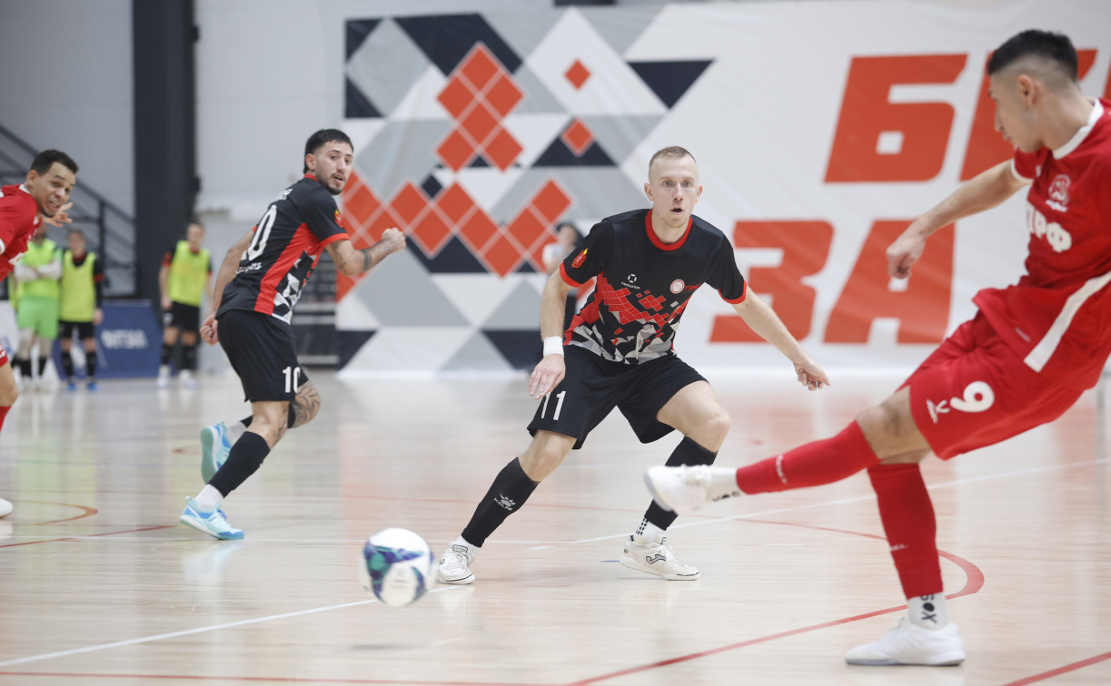 «ТЗМС» разгромно проиграл первый матч 1/8 Кубка России: фоторепортаж Myslo