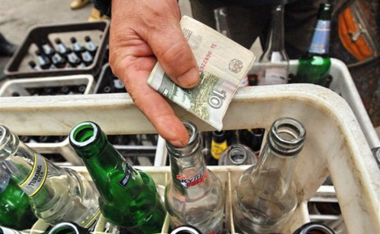 В российских магазинах могут открыть пункты приёма бутылок