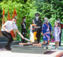 В Советске открыли обновленный мемориал «Скорбящий воин и женщина»