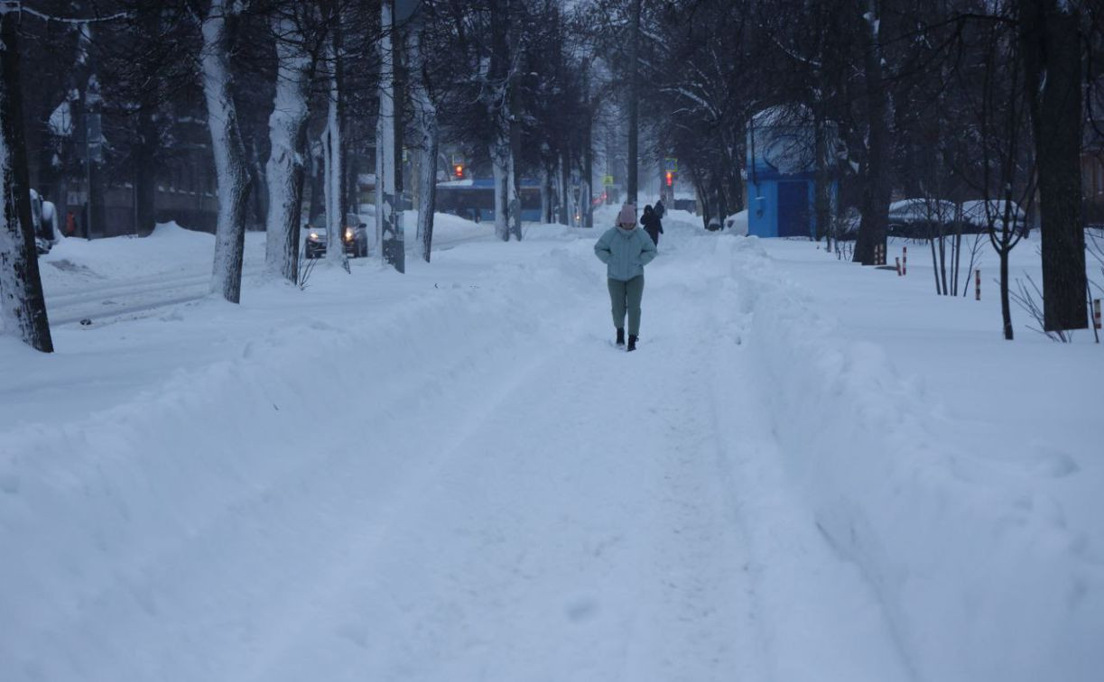 В Тульской области сохранится аномально холодная погода