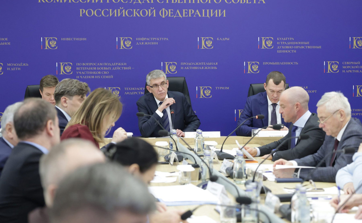 Дмитрий Миляев провел заседание рабочей группы комиссии Госсовета РФ по физкультуре и спорту