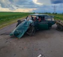 В Куркинском районе бесправный водитель устроил жесткое ДТП