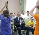 Юные щекинцы угостили губернатора собственноручно приготовленными сладостями 