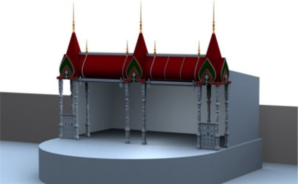 На площади Ленина в Туле откроется резиденция Деда Мороза