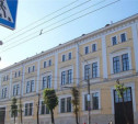 Ремонт парадных фасадов Дома офицеров и филармонии завершён