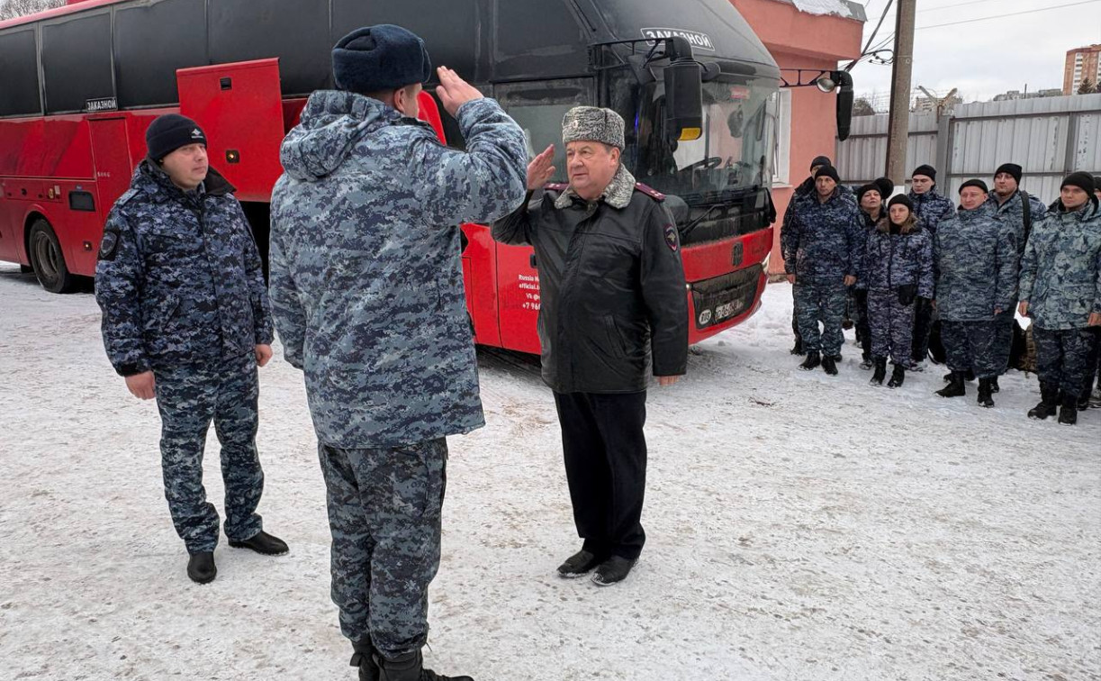 Тульские полицейские вернулись с Северного Кавказа