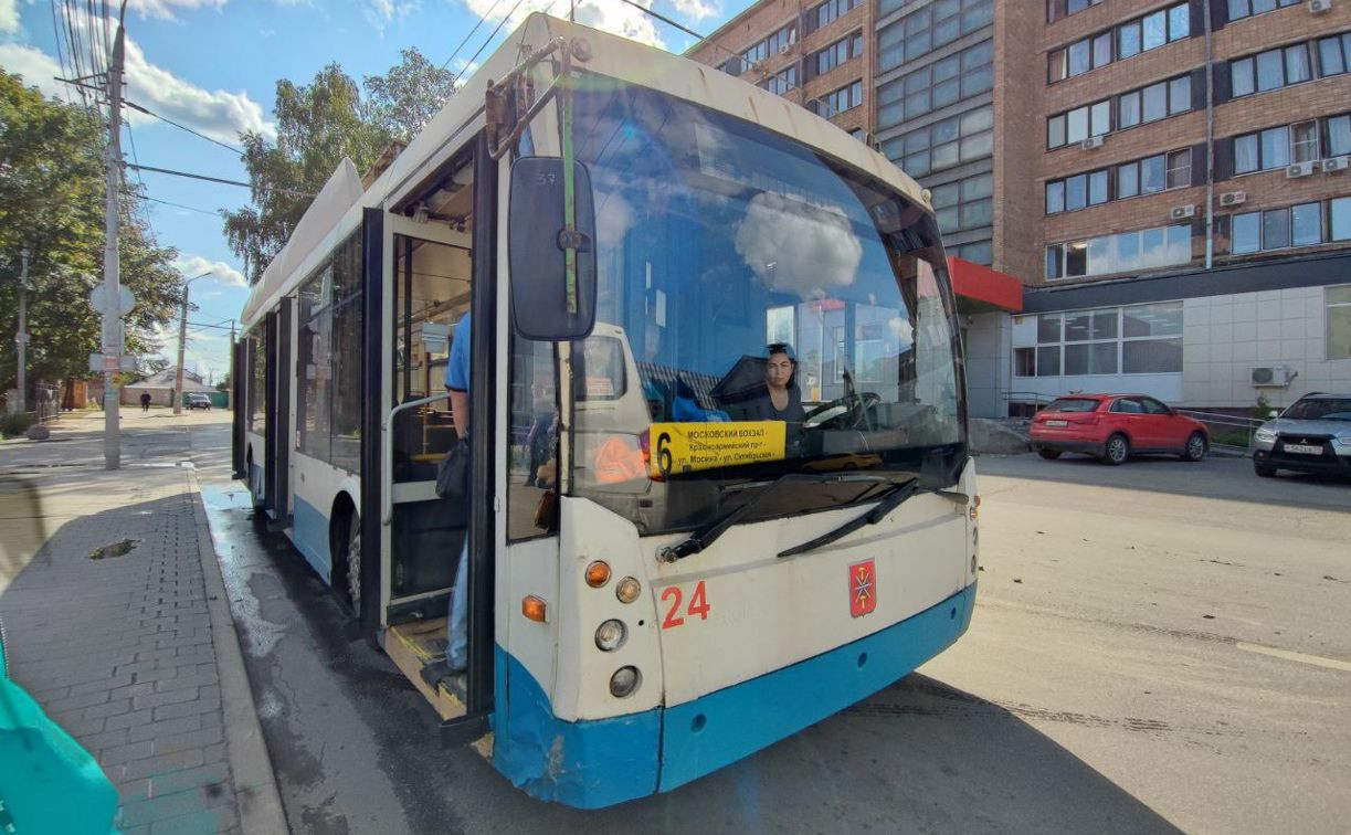Туляки написали Бастрыкину: люди обвиняют администрацию в развале троллейбусной сети