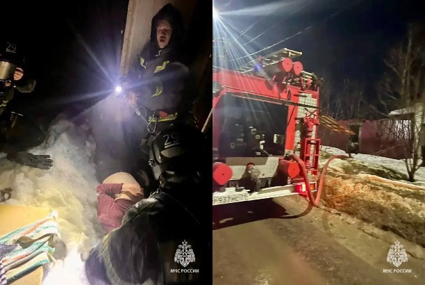 В Ефремове при пожаре в доме пострадал 58-летний мужчина 