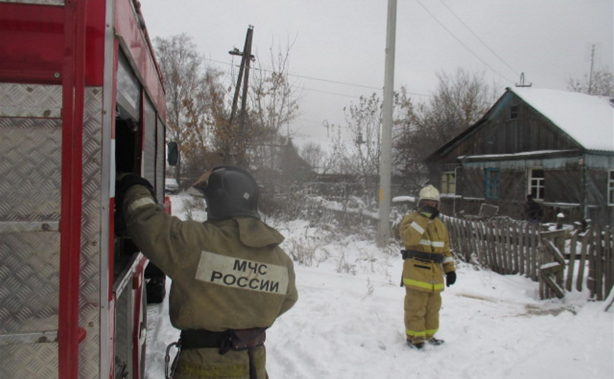 В Донском на пожаре пострадал мужчина