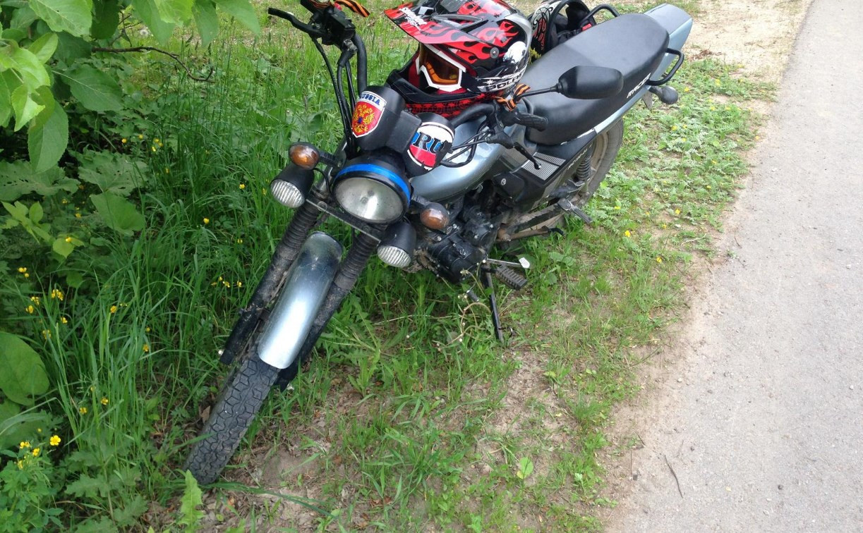 В Тульской области ребенка переехали мотоцикл и скутер