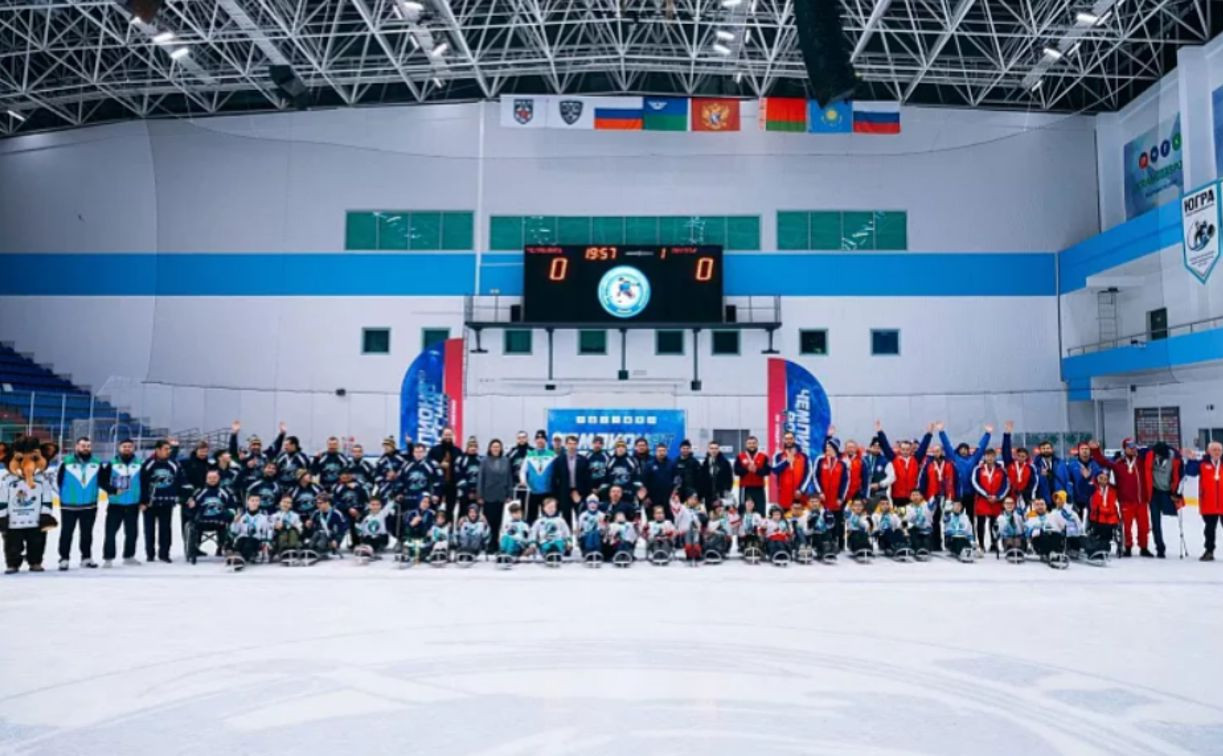 Тульская команда выиграла второй круг чемпионата России по следж-хоккею