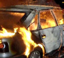 Ночью 8 сентября в Заокском районе сгорел автомобиль