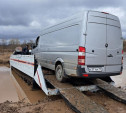 Паводок в Тульской области: спасатели организовали переправу в с. Никольском