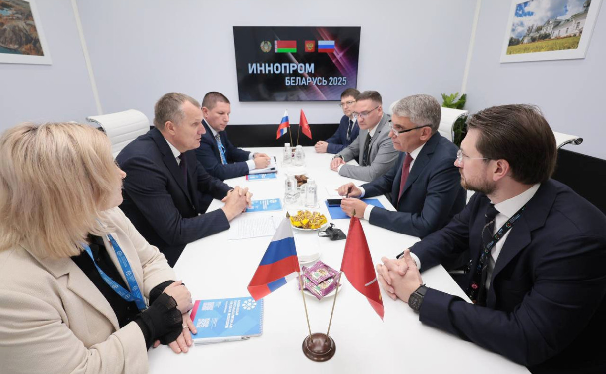 Дмитрий Миляев встретился с председателем Могилевского областного исполнительного комитета