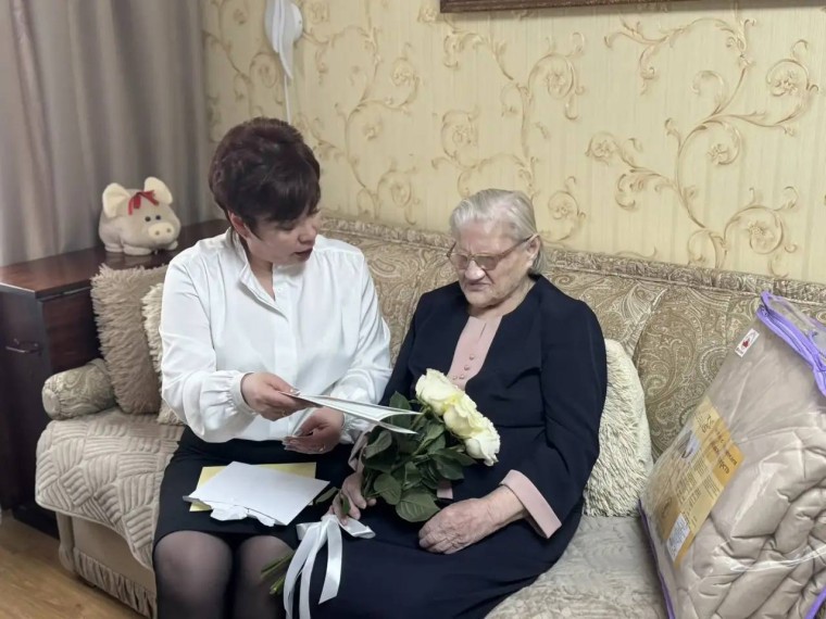Тулячка Александра Кутанова отметила вековой юбилей