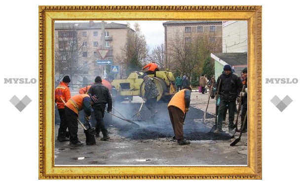 В Туле начался гарантийный ремонт дорог