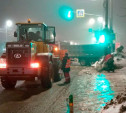 Ночью в Туле более 100 единиц техники устраняли последствия ледяного дождя 