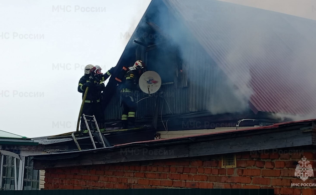 При пожаре в Киреевске погиб мужчина