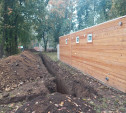 В Рогожинском парке Тулы устанавливают туалет